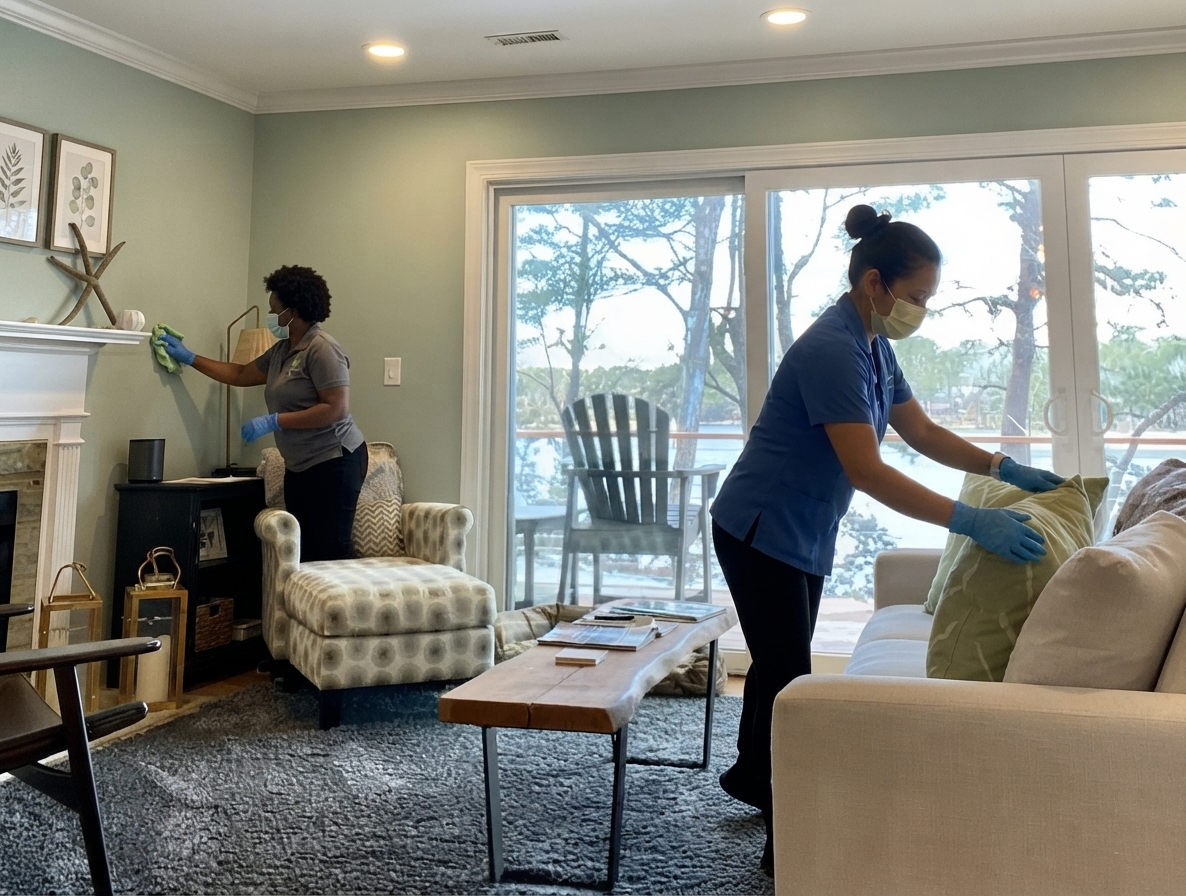 Airbnb turnover cleaning